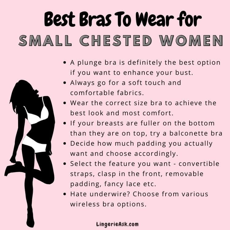 Best Bras To Wear for small chested women