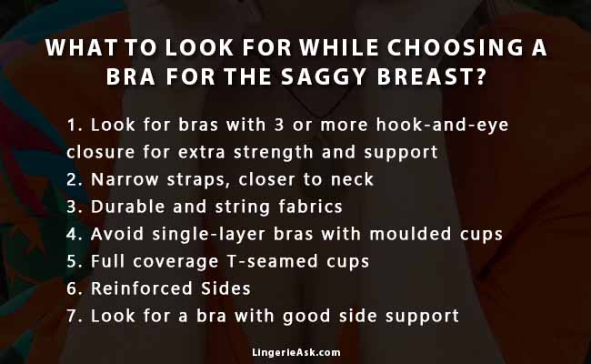 support bras for large sagging breasts