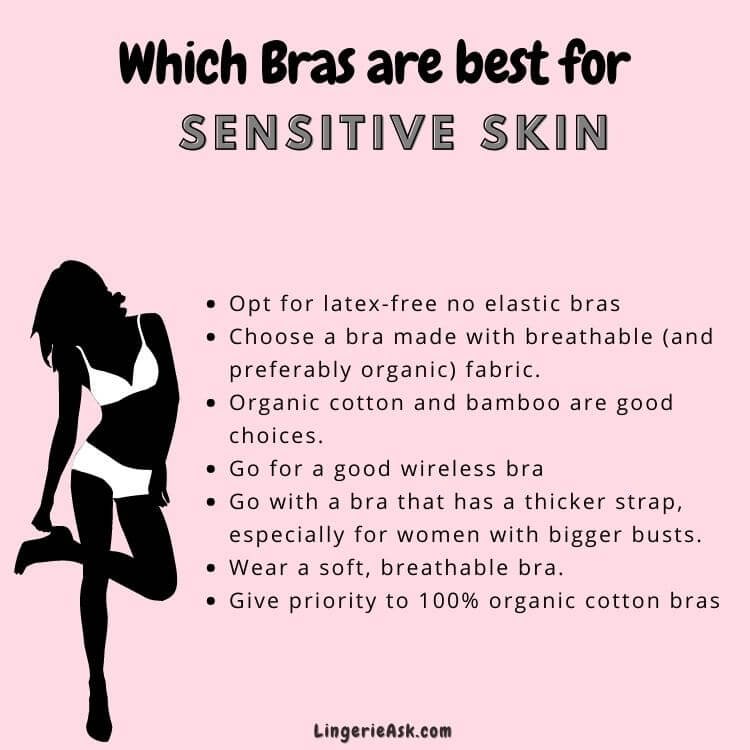Which Bras are best for sensitive skin