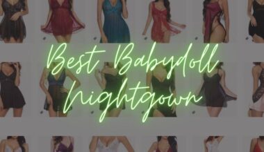 Best Babydoll Nightgown for Women