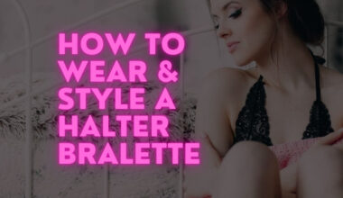 How to Wear & Style a Halter Bralette