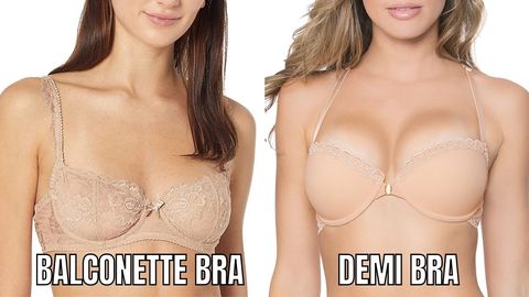 Demi Bra vs Balconette