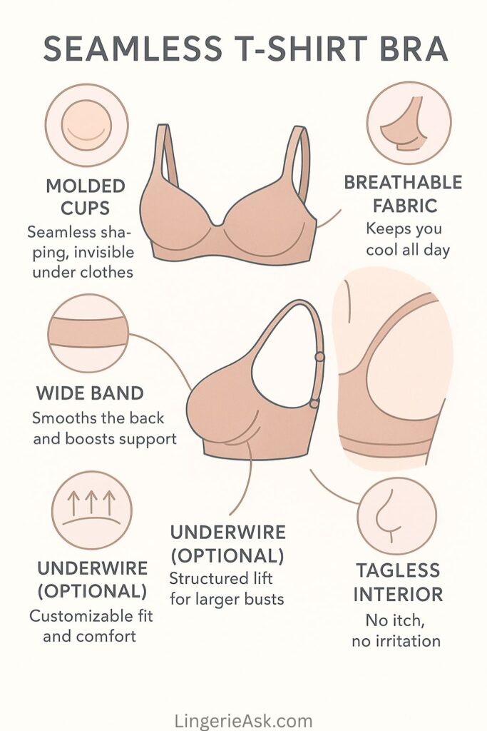 T-Shirt Bra Features That Actually Matter